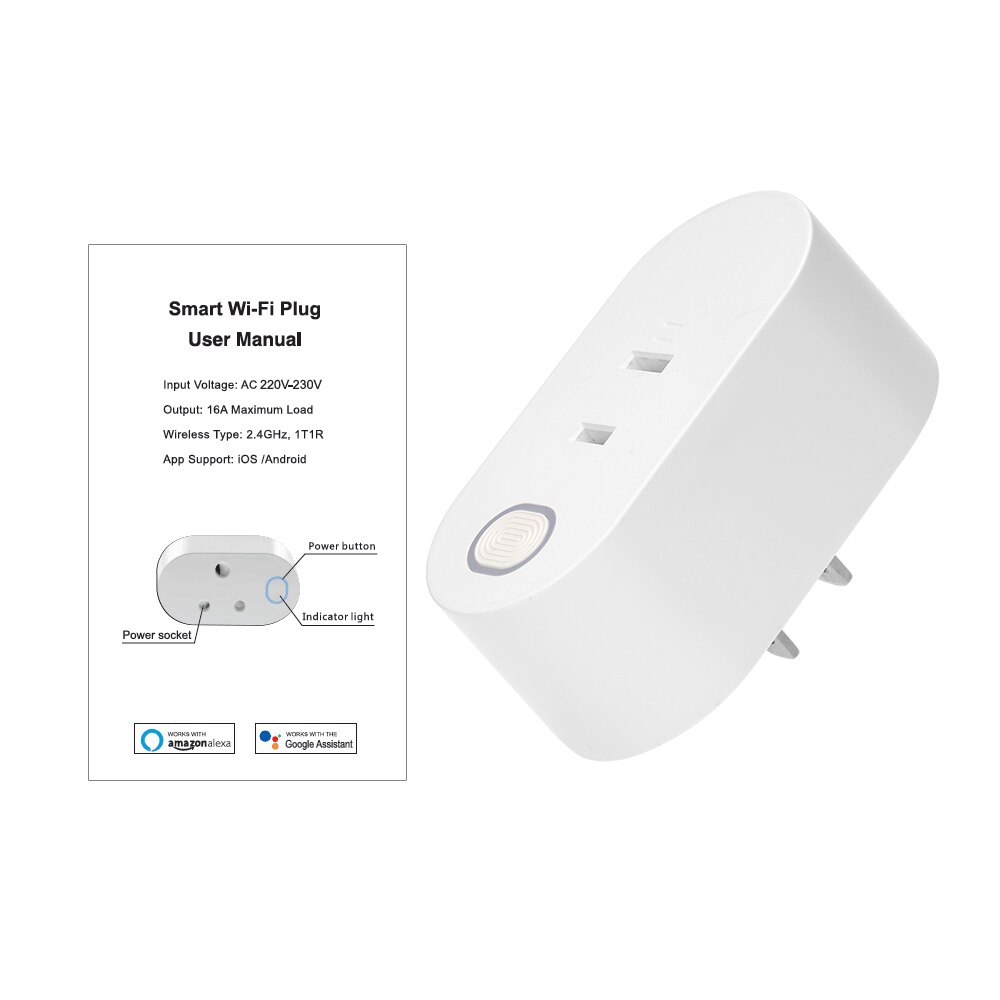 Smart WiFi Socket JP Japan Smart Plug Remote Control by Smart Phone APP from Anywhere Timing Function, Voice Control Compatible