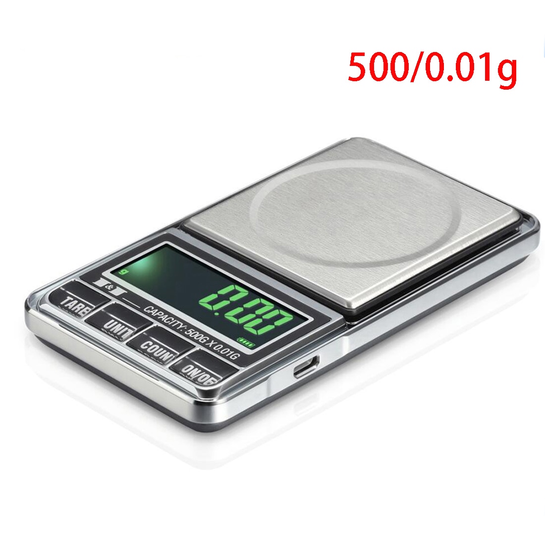 0.01 Nauwkeurigheid 100/200/300/500/600G Elektronische Digitale Precisie Mini Schaal Sieraden Weegschaal Pocket weegschaal Balance Voor Goud