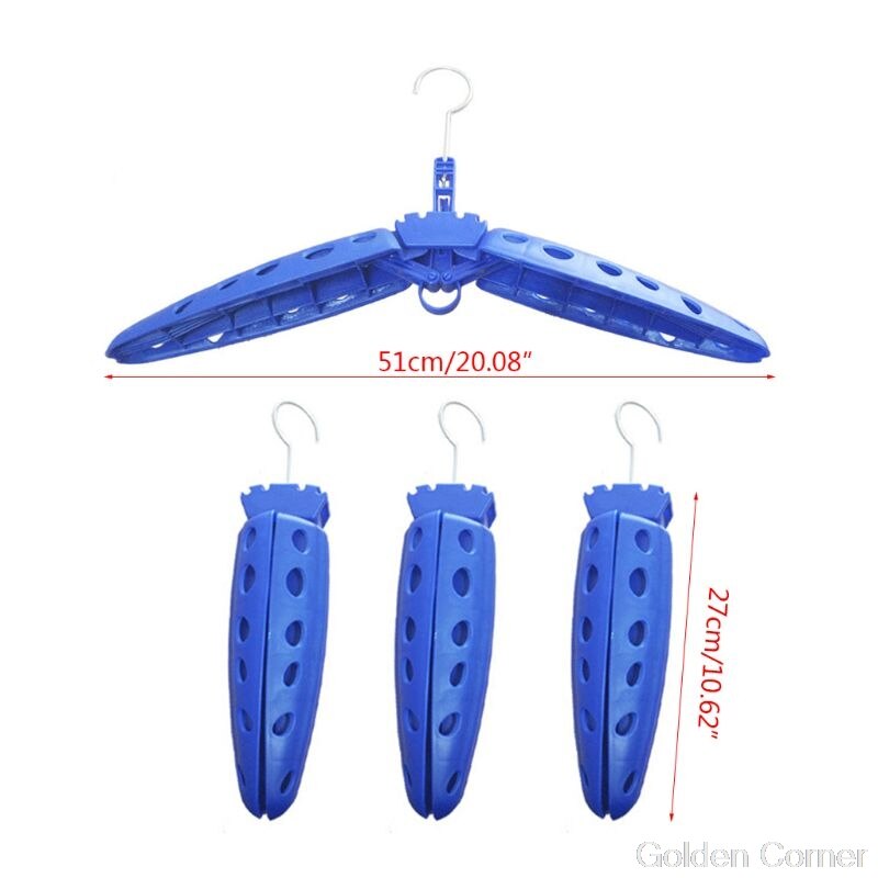 Colgador de traje de neopreno plegable, secado rápido, con ventilación, multiusos, para surfear, bucear, trajes húmedos, Au10 20,