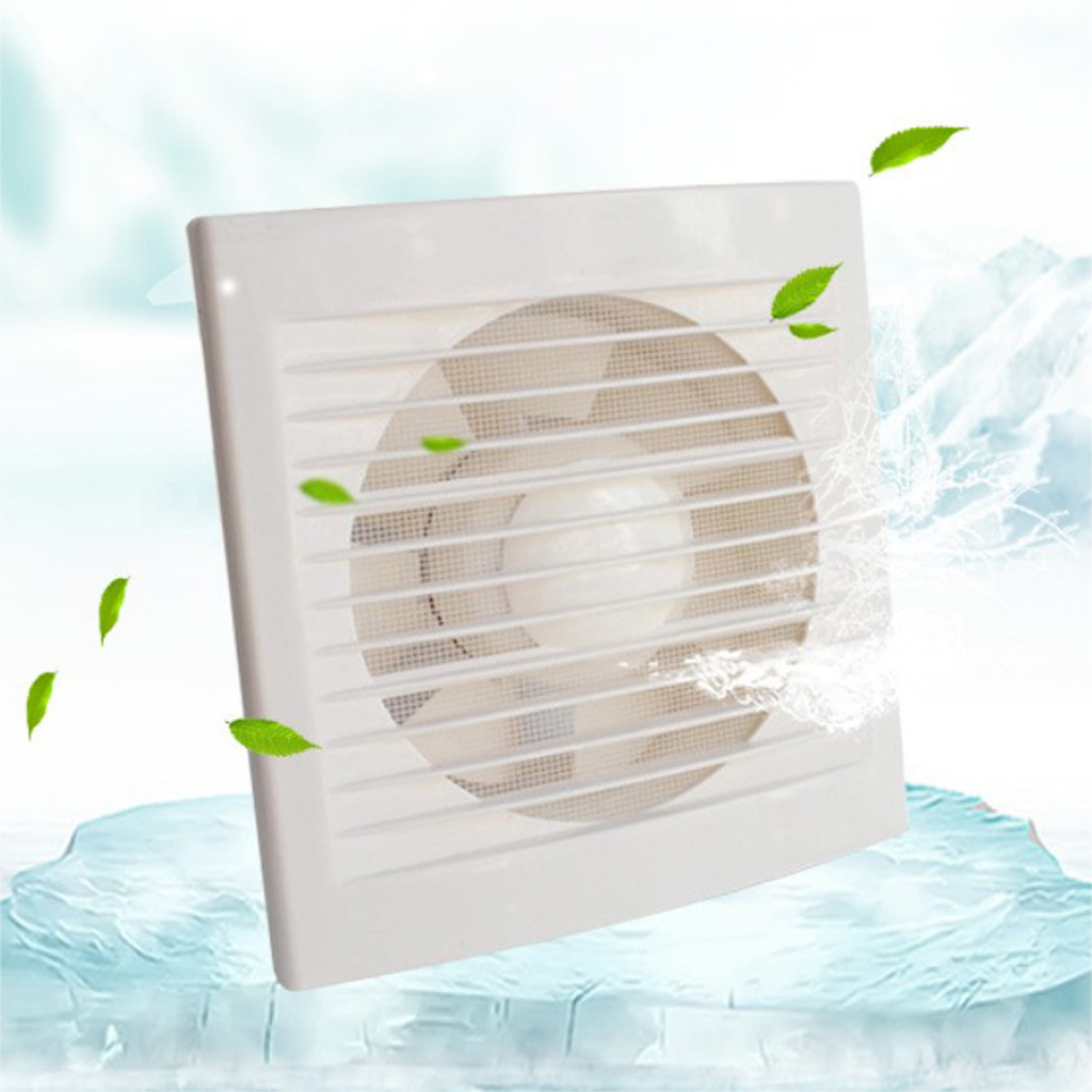 Industrial Commercial Bathroom Shower- Kitchen-Garage Extractor Airflow Air Fan Exhaust Blower Pull Cord 4inch