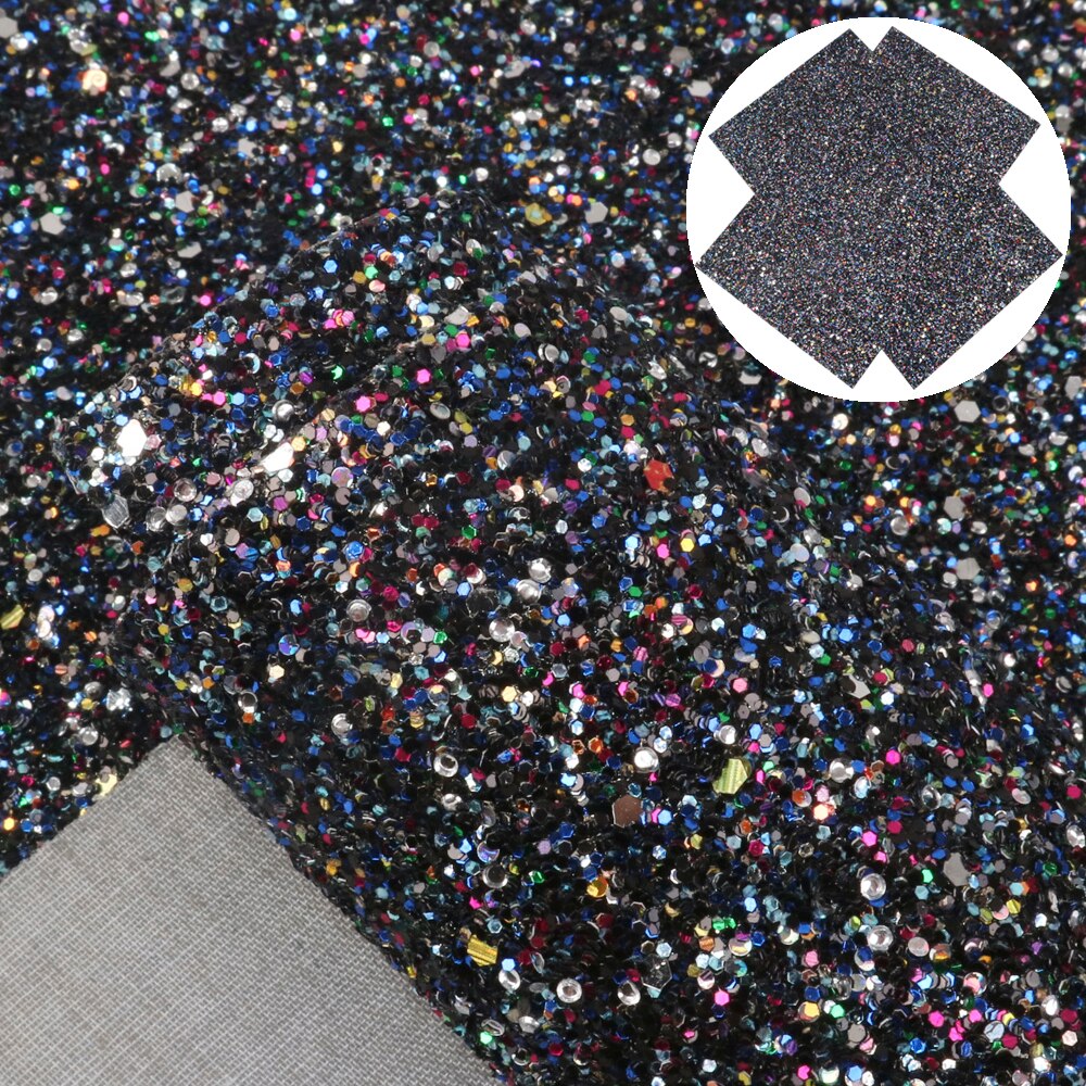David angie 20*34cm dikke glitter imitatie synthetisch leer stof diy haarstrik tas schoenen handgemaakte materialen accessoires ,1 yc 6896: 1084786008