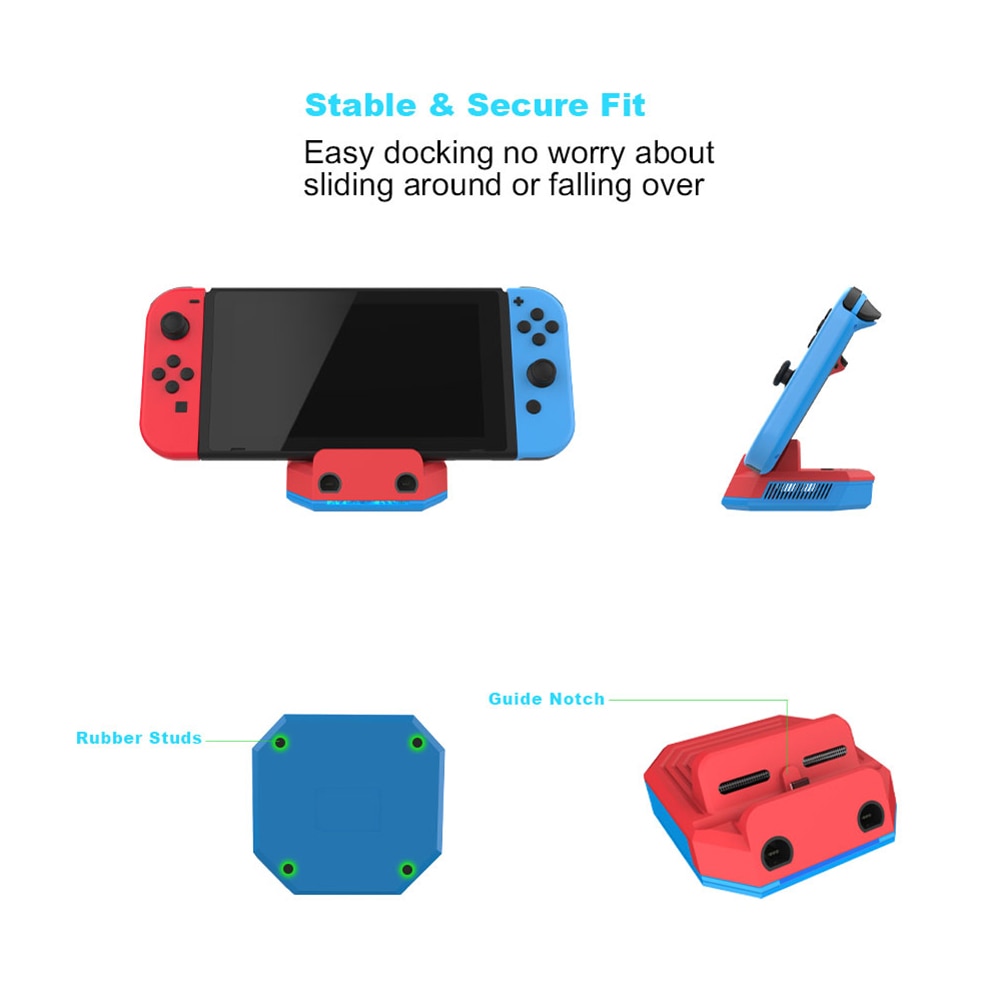 Portable For Nintendo Switch TV Docking Station TV Adapter for GameCube Controller Charging Dock