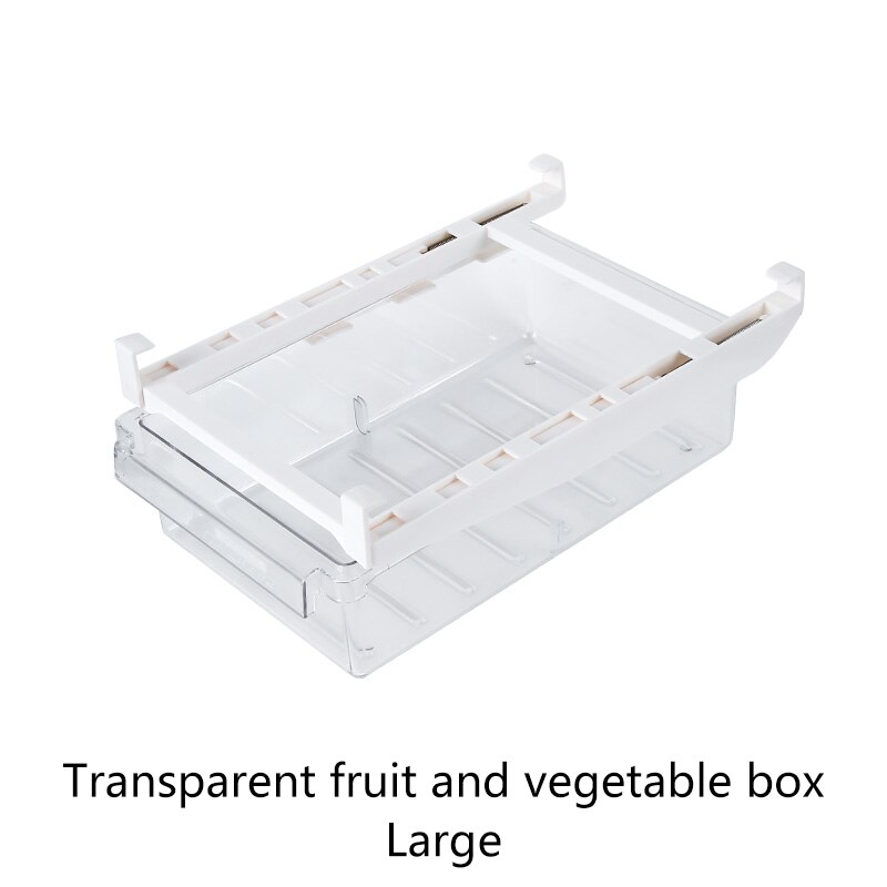 Refrigerator Storage Box Plastic Kitchen Sorting Timing Frozen Food Grade Pet Sealed Large Capacity Transparent Preservation