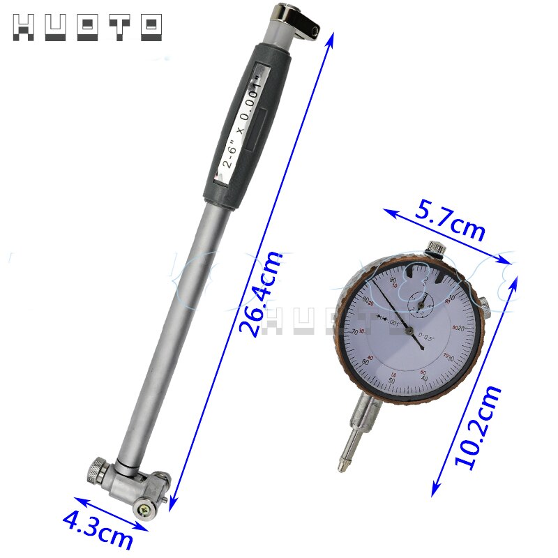 Messuhr Bohrung messen 0.001 &quot;Messgerät (2&quot;-6 &quot;Palette) tiefe Motor- See Zylinder Messung messen Zylinder 50-160mm 0,01mm Messgerät