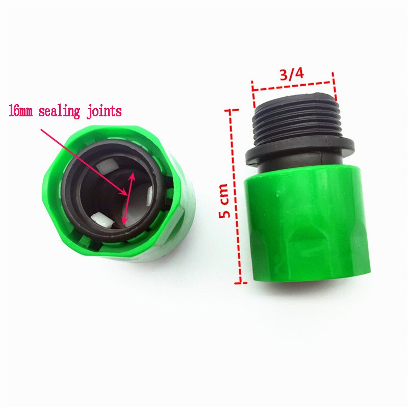 2-Way Valve Quick Connector Garden Irrigation Hose fitting Agriculture Y Valve Pipes Splitters Water Flow Control valve 1 Pc