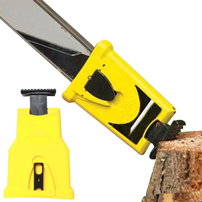 Chainsaw Teeth Sharpener chainsaw Portable Durable Easy Power Sharp Bar-Mount Fast Grinding Chainsaw Chain Sharpener Tool