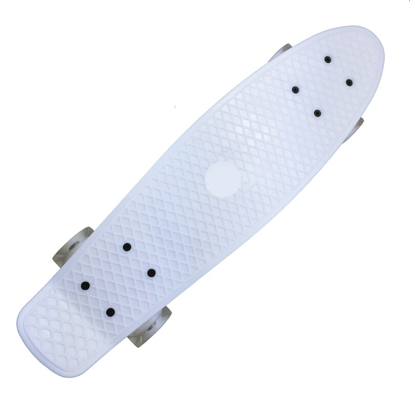 Mini Cruiser, Skateboard for Beginners Kids, 22inch PP Panel Child Skateboard,for Outdoor Sport Fish Board Non-Slip Deck
