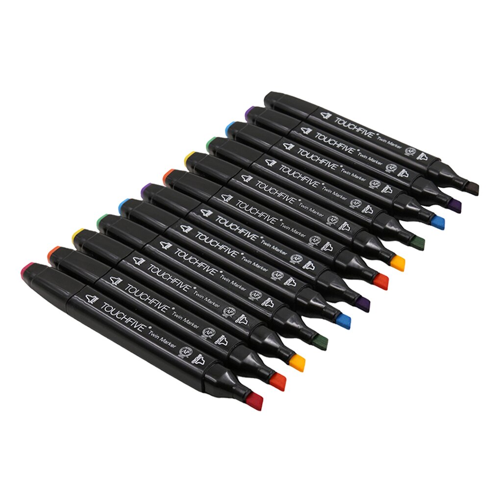 12x Oil Based Paint Marker Pen Waterproof Art Painting DIY Scrapbook Card Making