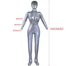165cm Inflatable Full Women Body Female Model Mannequin With Arm Show Casement Display For Sewing DIY Accessorie out of stock