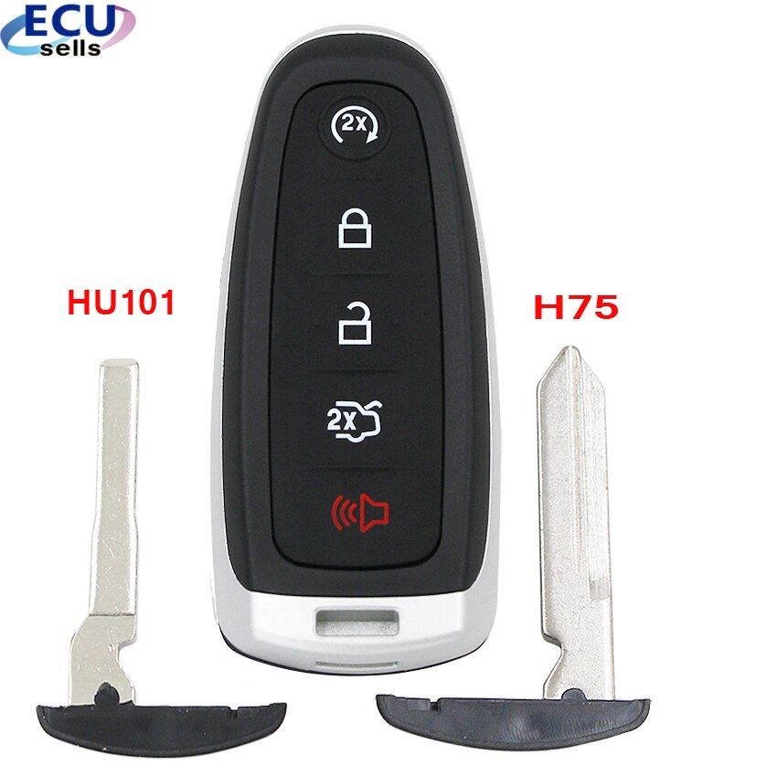 5B Smart Remote Key Shell Fob For Ford Edge Explorer Escape Flex Focus for Lincoln MKS MKT FCC: M3N5WY8609