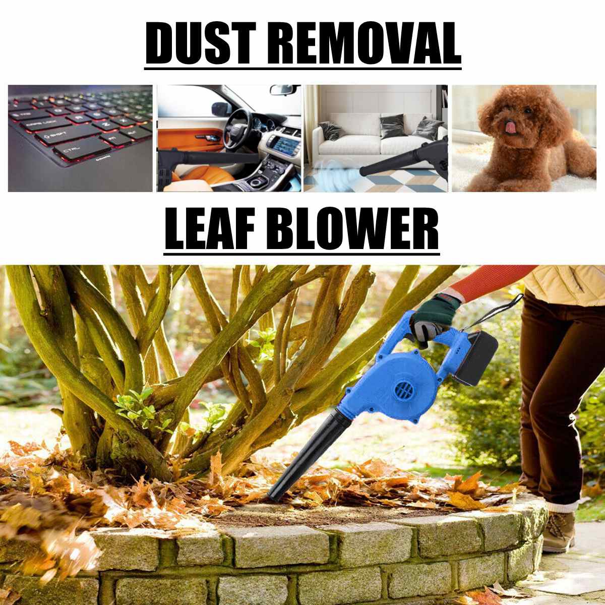 110-240V 128VF 19800Mah Elektrische Luchtblazer Stofdoek Computer Cleaner Dust Blazen Hand Turbo Fan Collector Power tool