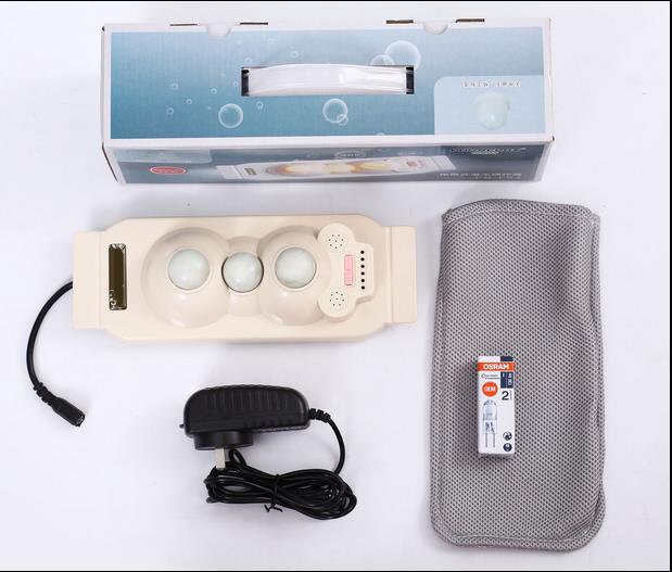 Appareil de thérapie en pierre Germanium avec physiothérapie 3 tête de boule thermomètre protège-cou pour protéger la taille