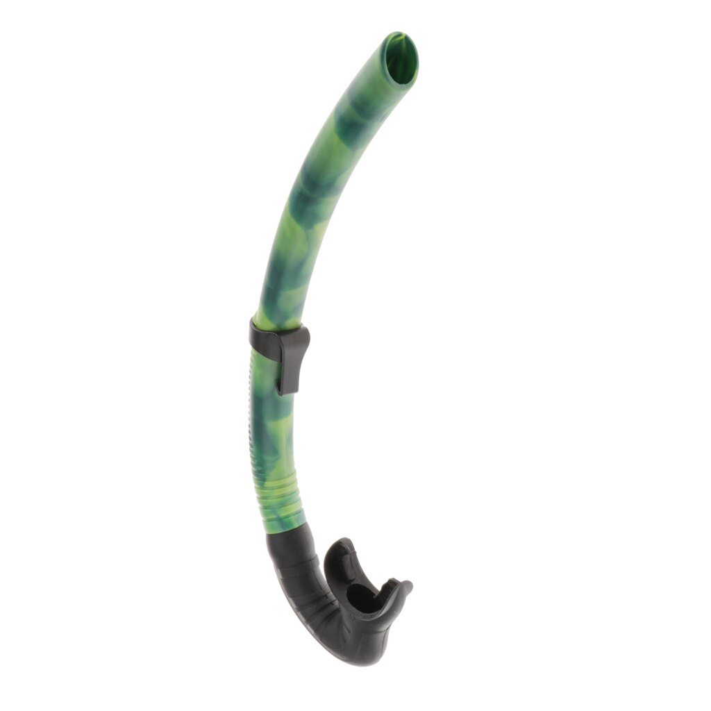 Boquilla de tubo de buceo de silicona, boquilla de tubo de respiración de esnórquel para natación