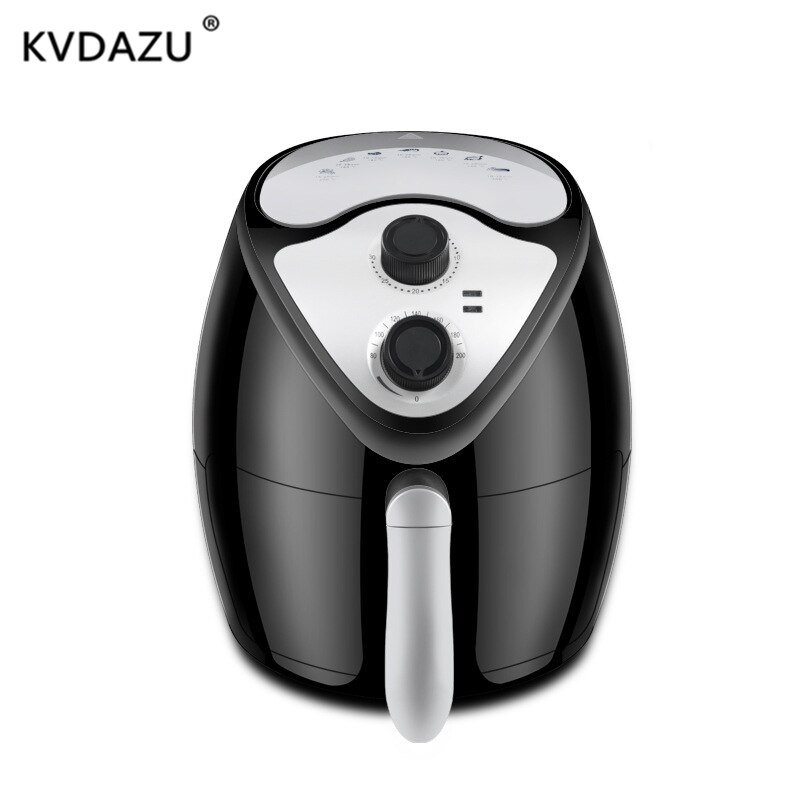 Automatic Electric potato chips household air fryer multi-functional Oven NO smoke no oil fried chicken airfryer double pot