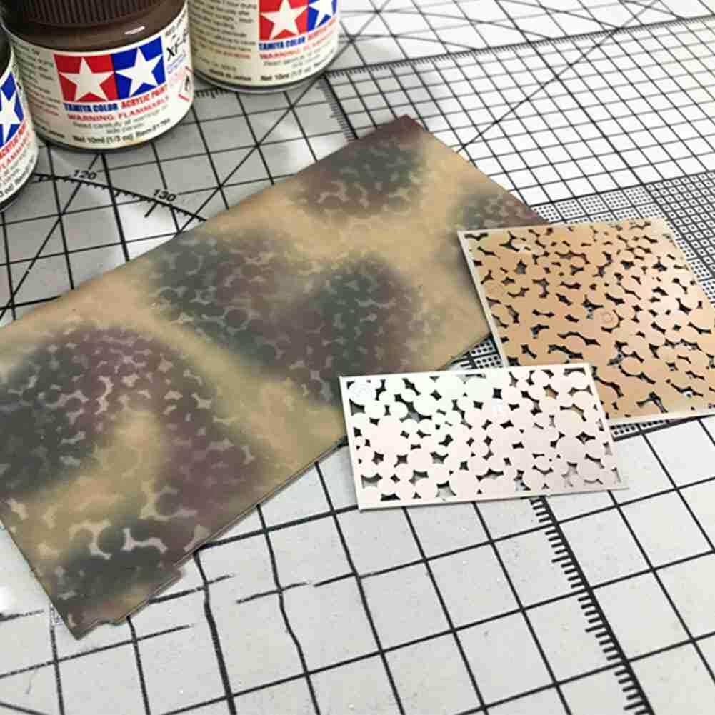 Hand-made Model Coloring To Cover Light And Shadow Plate Camouflage Leaking Accessories DIY Model