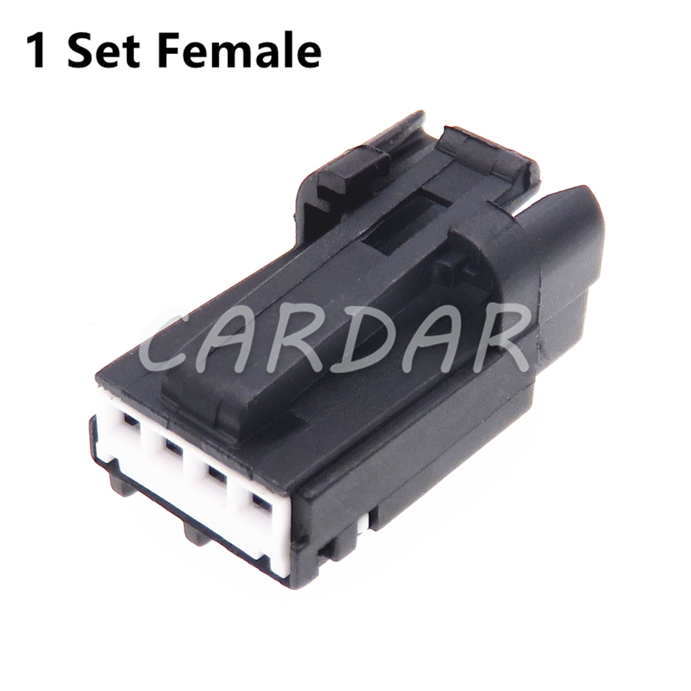 1 Set 4 Pin 1.2 Series 31068-1070 31068-1010 Auto Cable Harness Unsealed Socket AC Assembly Electrical Connector: black