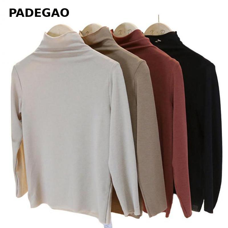 Meisjestrui coltrui katoen jongens meisjestruien hoge hals voor de winter kinderen gebreide tops gebreide trui jongens zwarte herfsttops