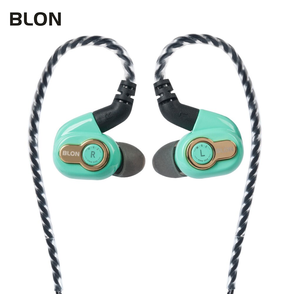 BLON BL-05s 3rd Generation 10mm Upgraded Carbon Diaphragm In Ear Earphone HIFI Sport Earphone Earbuds 2Pin 0.78 BLON BL-03 BL03