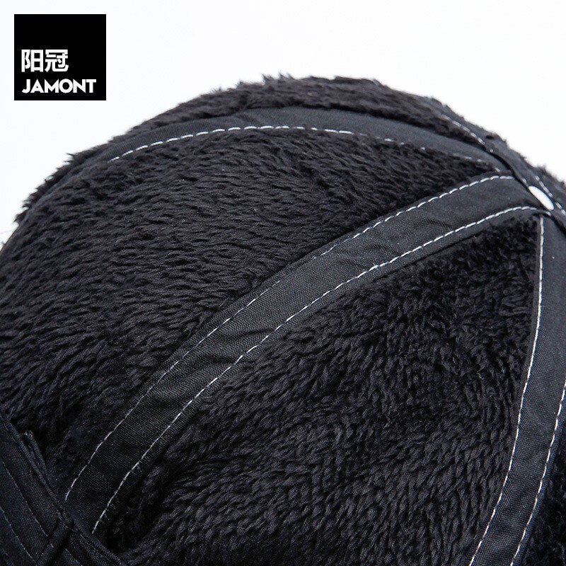 Jamont Winter Thicken Earflaps Newsboy Caps Men Warm Plus Velvet Octagonal Hat Male Detective Hats Painter Caps Visors Chapeau