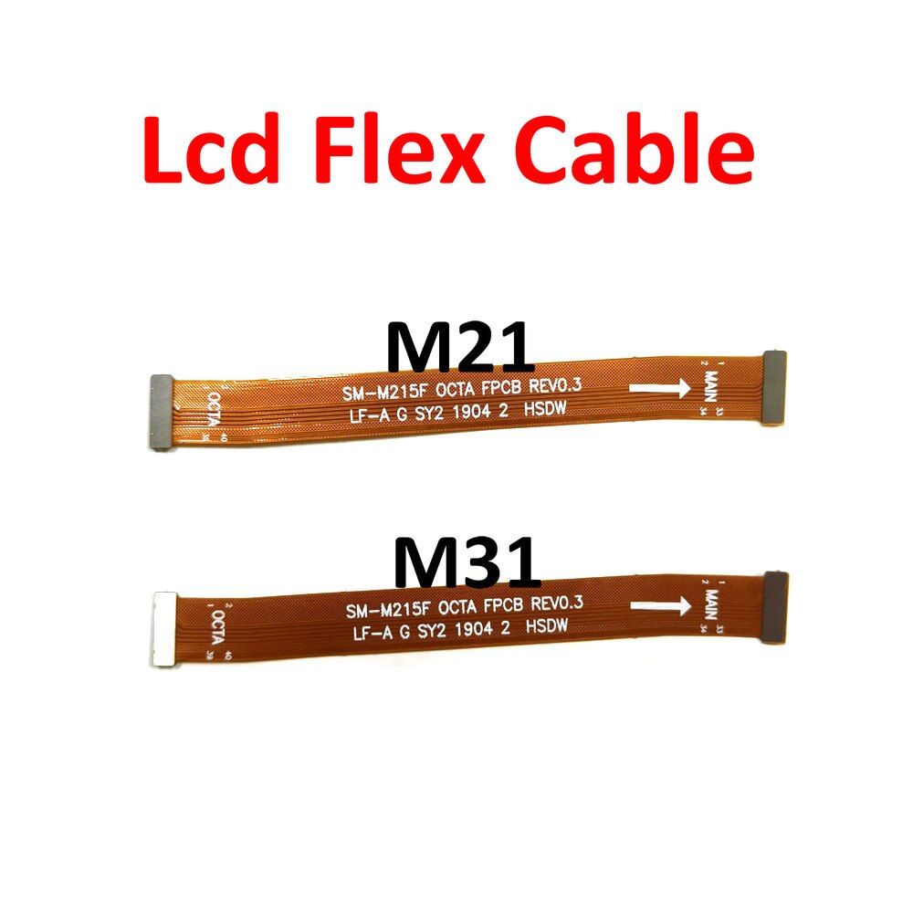 Lcd Display Connector Board Lint Flex Kabel Voor Samsung Galaxy M21 M31 M30s