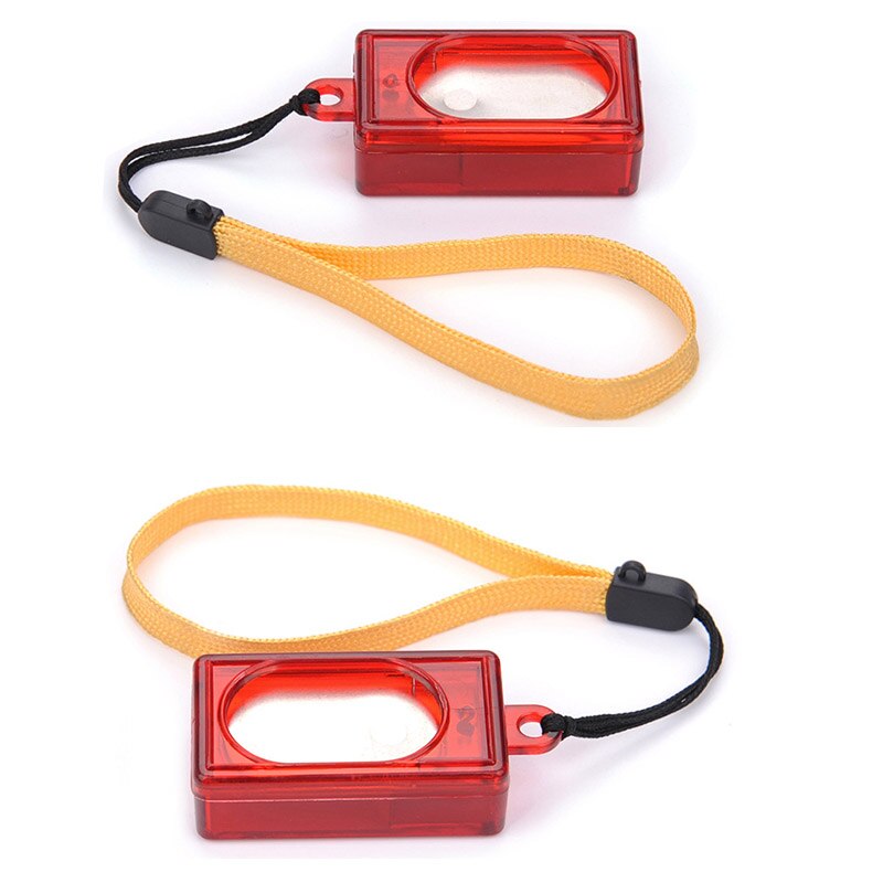 Portátil para mascotas Clicker para perros entrenamiento silbato tarjeta de respuesta perro entrenador de asistencia guía con Llave de Anillo suministros para perros mascota