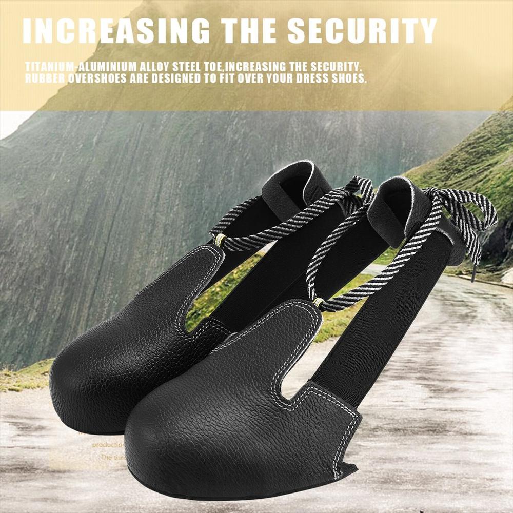 Anti-smashing Slip-resistant Unisex Steel Toe Safety Shoes Cover Universal Industry Protective Overshoes