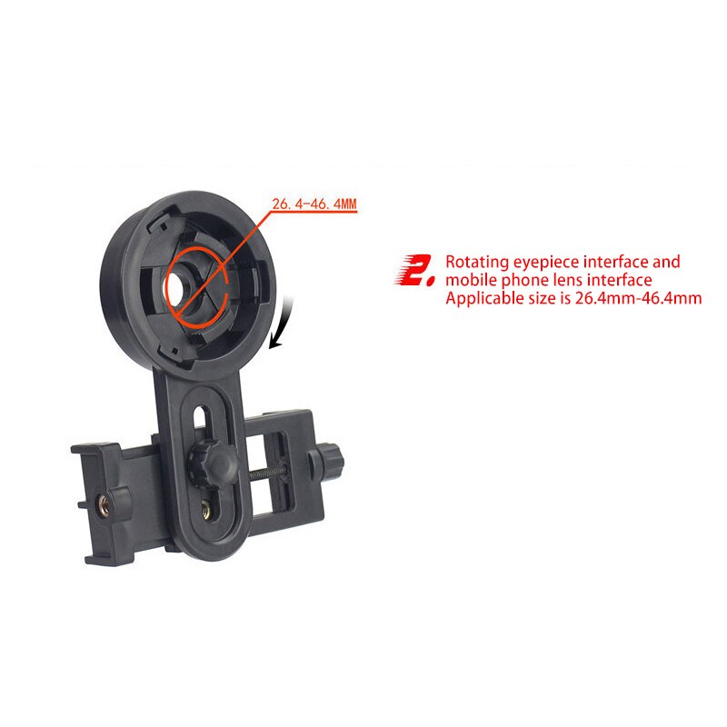 Binoculars Tripod Adapter Telescope Clip Mount for Iphone and Android Smartphones