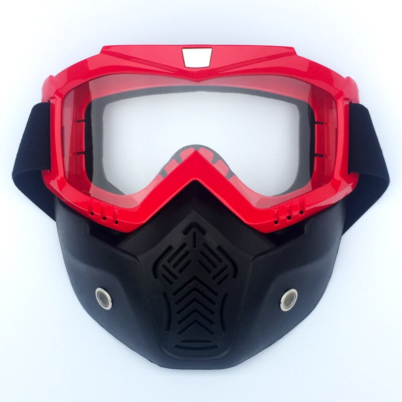 Freies Universal- Motorrad Helm retro Maske Brille Moto-Cross Rennen Reiten Kühlen Helm Brille BF655