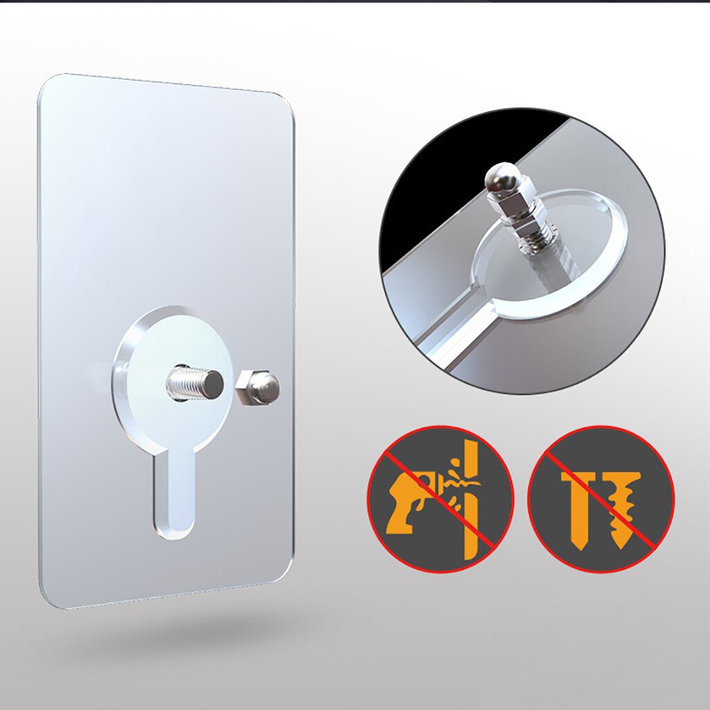 Punch-free Non-marking Screw Stickers Wall Picture Hook Invisible Traceless Hardwall Drywall Picture Hanging Kit for Picture