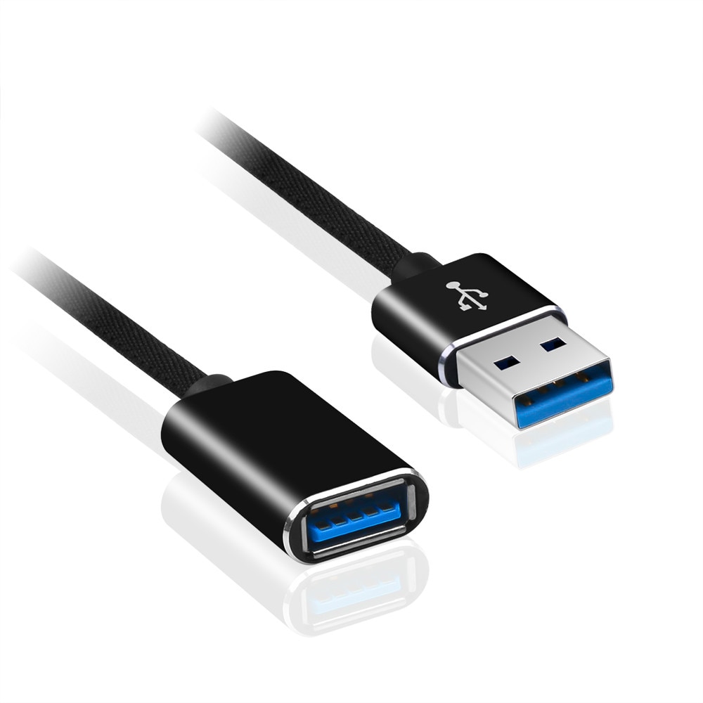 1M Usb Kabel Super Speed Usb 2.0 Data Kabel Data Sync Usb 2.0 Extension Cable Cord Usb 2.0 Extender draad Voor Computer Draagbare
