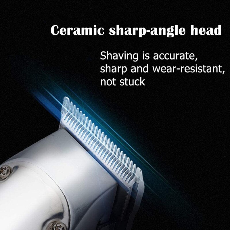 All-metal Barber Hair Clipper Electric Hair Trimmer Men Cordless Haircut Beard Shaver Magic Machine Rechargeable