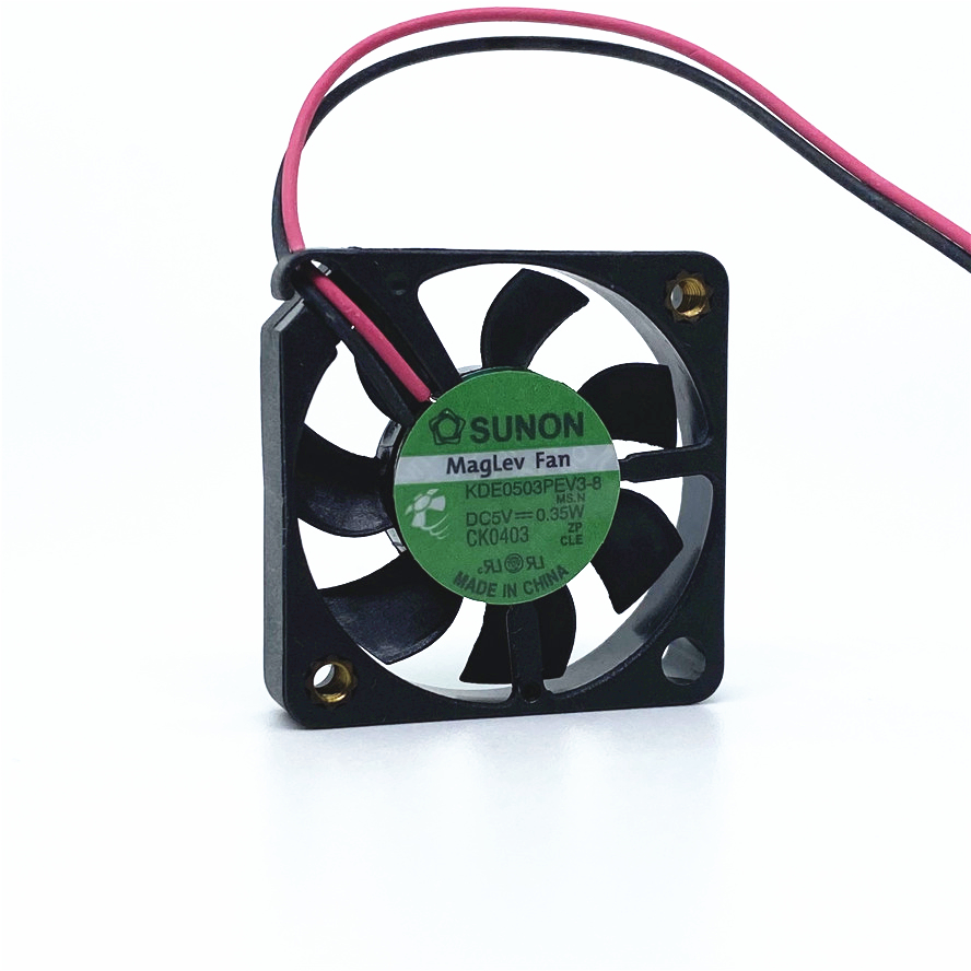 Sunon 3006 3007 3cm 30 x 30 x 6mm køleblæser 30mm ultratynd blæser 5v 0.35w kde 0503 pev 3-8 bærbar miniature stille blæser 2 ben