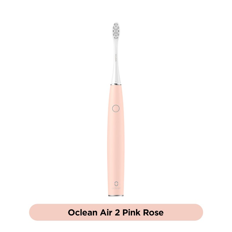 ¡Novedad de ! Cepillo de dientes eléctrico sónico Oclean Air 2, reducción de ruido, suave Limpieza de dientes, magnético, carga rápida, 40 días: Pink air 2