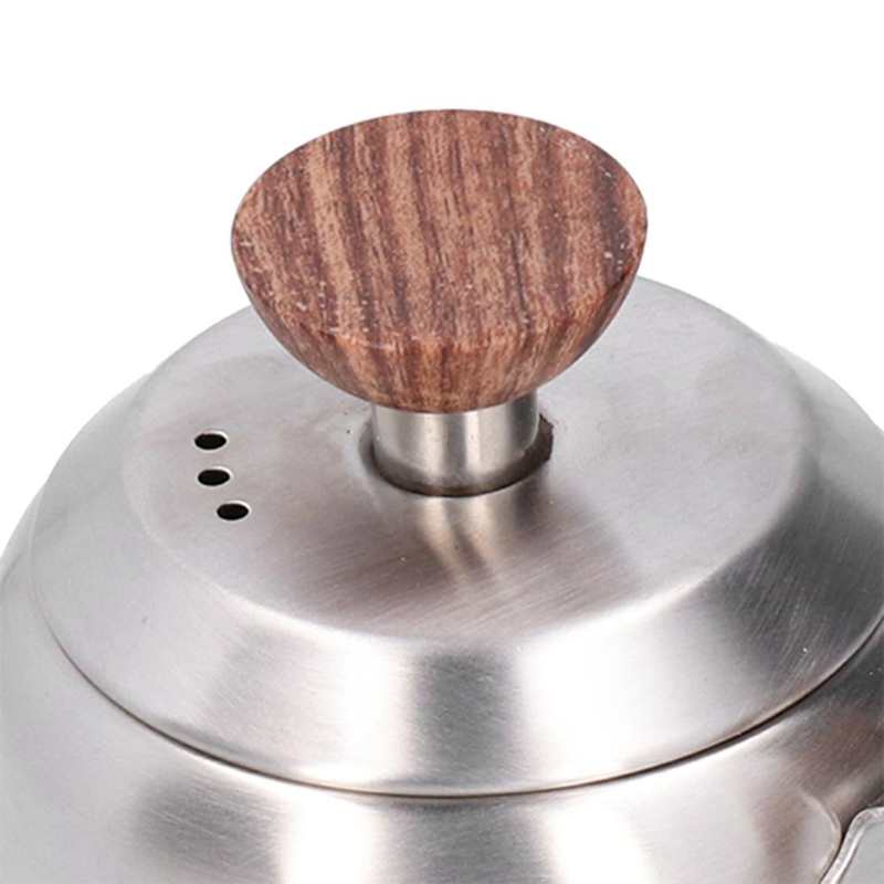 Stainless Steel Pour Over Coffee Tea Kettle Gooseneck Spout Pots Kitchen Appliances