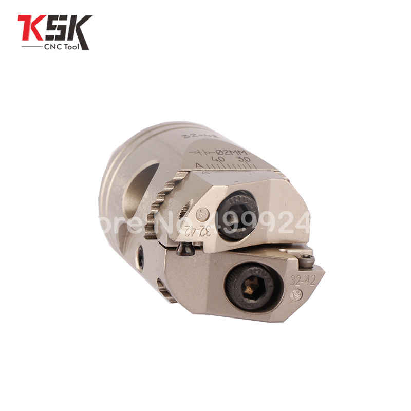 Nouvelle tête d'alésage rugueuse à deux bits RBH32-42 haute précision RBH à deux bits utilisée pour les trous profonds