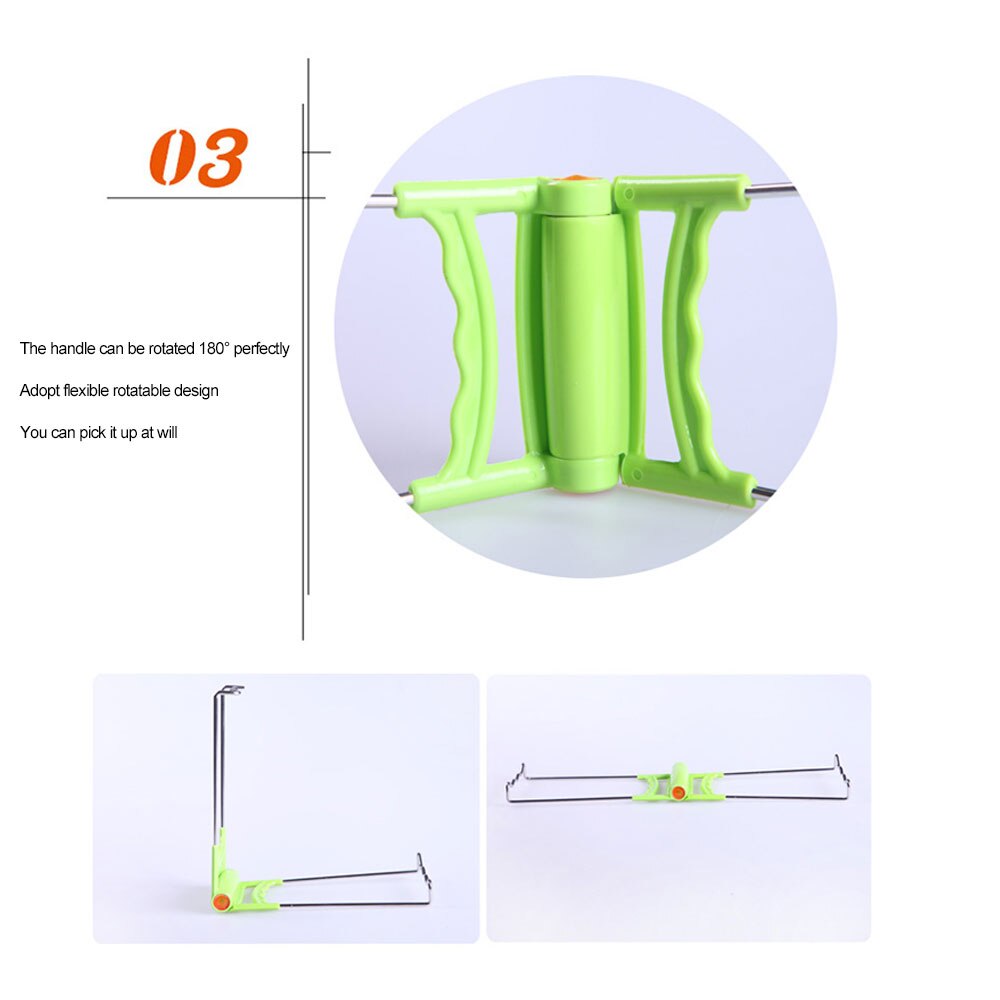 Bowl Plate Holder Dish Clamp Pot Lid Pan Stainless Steel Gripper Clip Collapsible Tongs Kitchen Tool Anti Heat Slip Gadgets