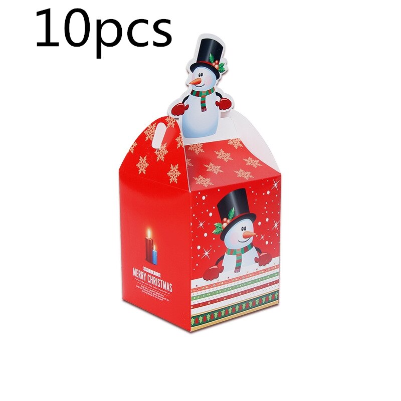 10 stuks kerst appel doos kerstavond verpakking doos kerst doos pingguo doos kerst doos: Foto 2