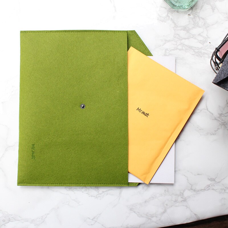 Large capacity pencil case stationery storage A4 envelope lightweight document bag multicolor brochure contract envelope data st