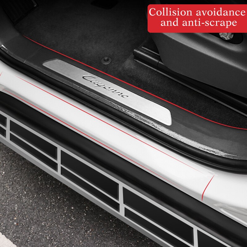 Bildør anti-kollisionsstrimmel usynlig gennemsigtig scotch tape til hyundai tucson solaris  i30 creta  ix35 i40 ix20 bil styling