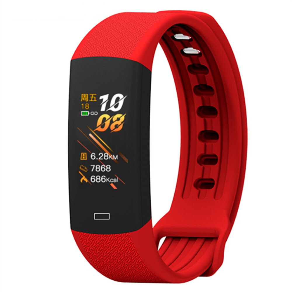 Smart Band Fitness Tracker Body Temperature Measurement Pedometer Sport Bracelet Heart Rate Blood Pressure Smart Bracelet