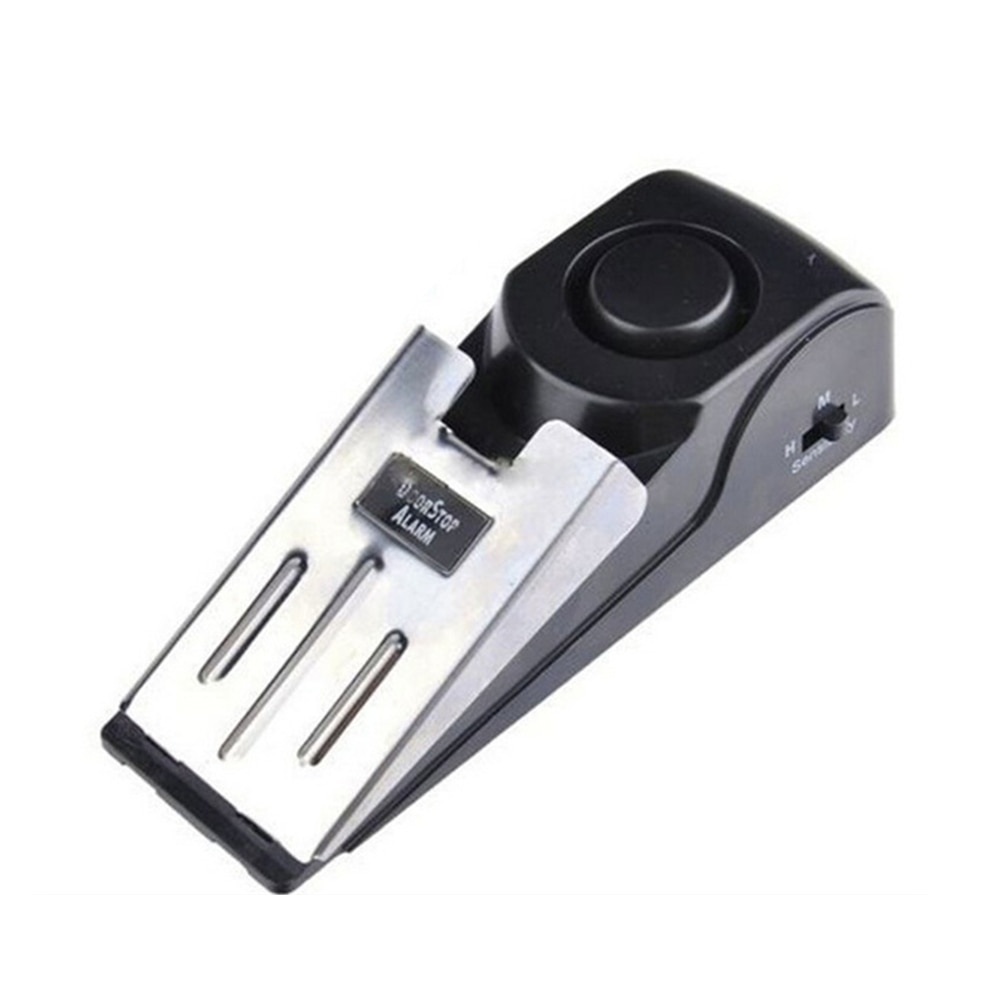 Portable Door Stop Alarm Home Travel Security System Safety Wedge Alert Wireless