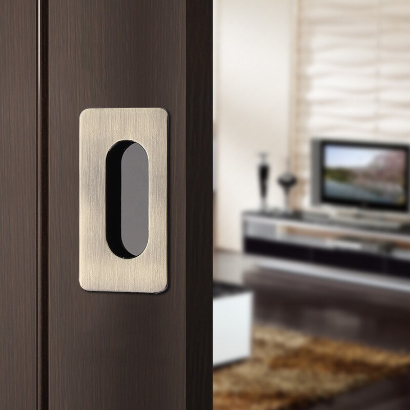 Modern Flush Embed Knobs Kitchen Cabinet Cupboard Door Drawer Nightstand Hidden Handles Wardrobe Sliding Recessed Pulls: 7