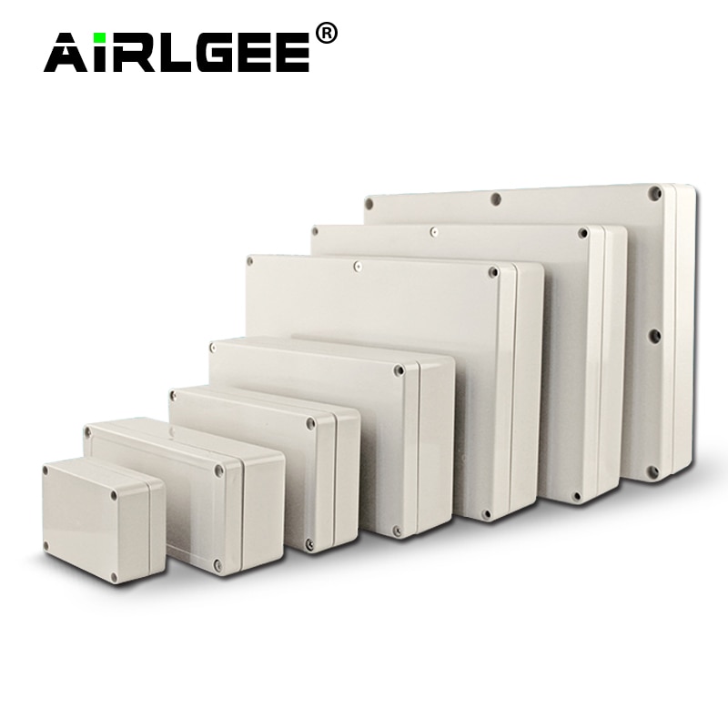 Economy F Series DIY Outdoor Monitoring power box Electrical Enclosure Case ABS Plastic Waterproof Sealed Junction Wire Box