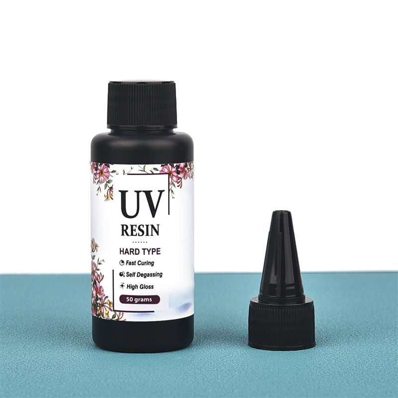 20g/50g/100g UV-Epoxidharz kleber DIY-Schmuck macht hoch transparente schnell trocknende UV-Lampe mit hoher Härte: Licht Grün