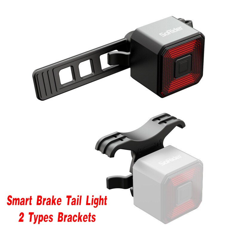 Super II CubeLite Fahrrad Rücklicht Intelligente Sensor Bremse Lichter USB Rennrad MTB CubeLite2 Hinten Schwanz Licht: Ursprünglich Titel