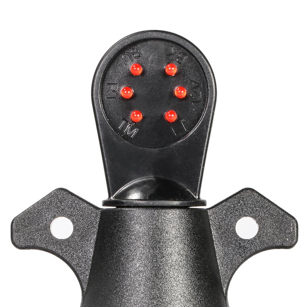 Tirol T26475P3 7Pin Trailer Tester Connector Trailer Wiring Tester Car Accessory Circuit Tester Trailer Light Wire