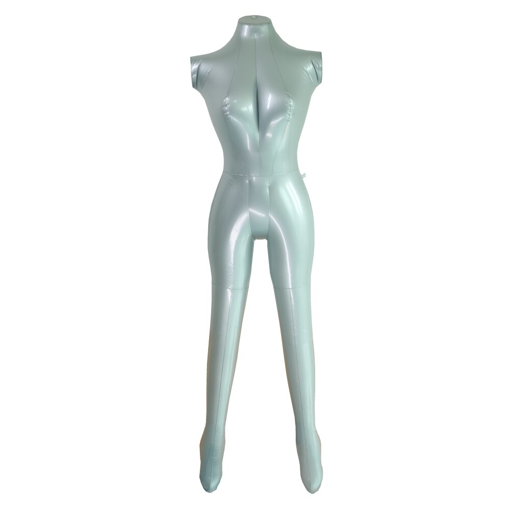 Inflatable Female Model Dummy Torso Armless Body Mannequin Clothes Display Props