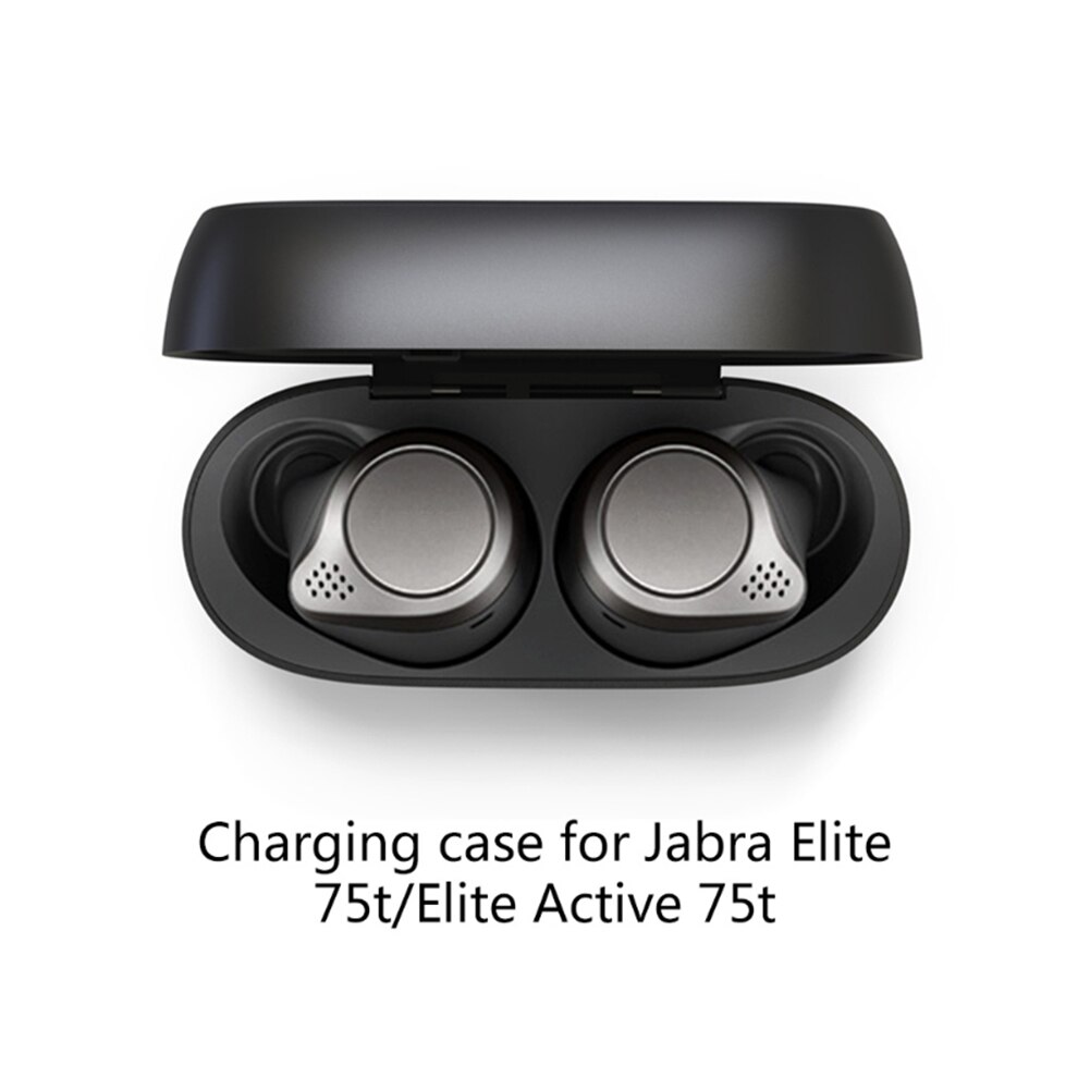 700 mah høretelefoner opladningsetui til jabra elite 75t/ elite active 75t øretelefoner opladerboks høretelefonopladningsetui