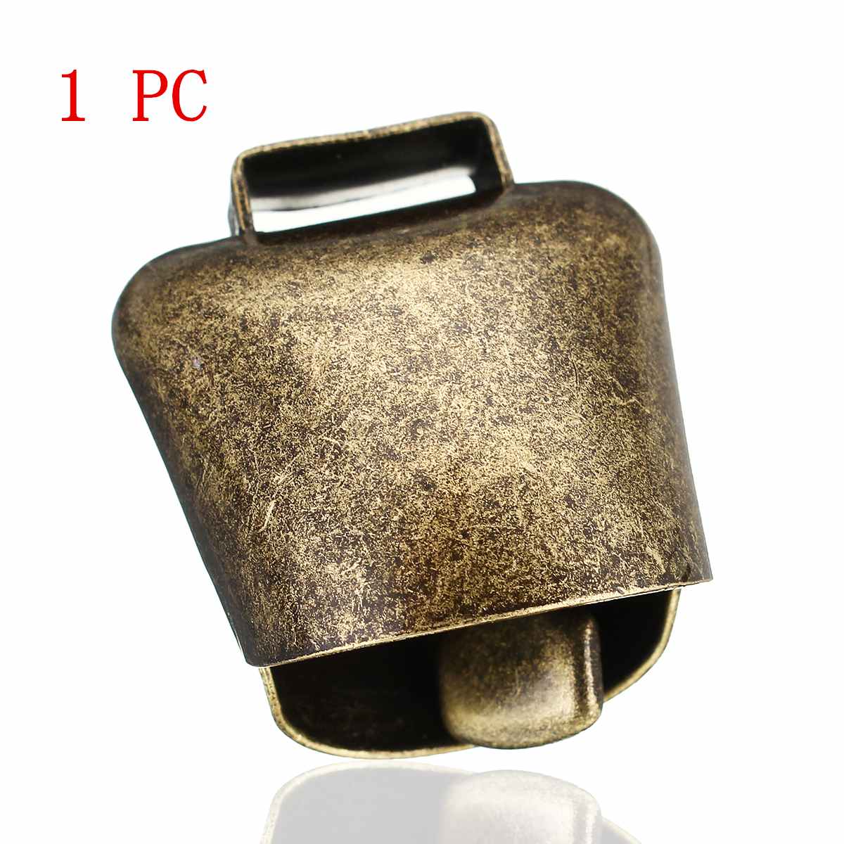Koper Bells Koe Paard Schapen Grazen Vee Schapen Laege Bell Luid Scherpe Verspreid Verder Luid Verlies hond huisdieren decor Bell: 1 PC