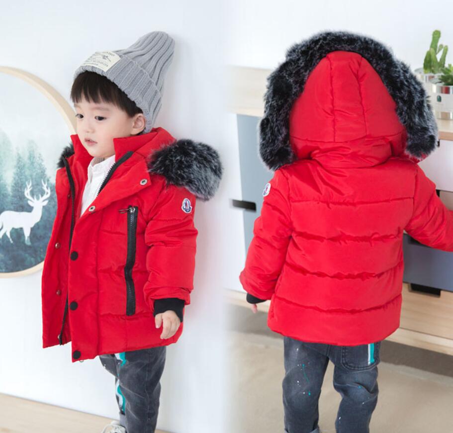 Mode Herfst Winter Jas Voor Jongens Kinderen Jas Kinderen Hooded Warme Bovenkleding Jas Voor Meisjes Kleding 2-7 Jaar baby Jas